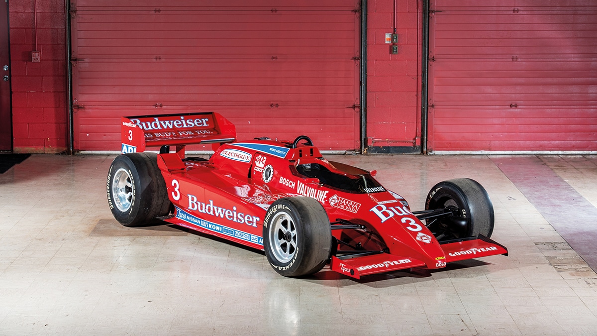 Mario Andretti’s 1984 Lola T800