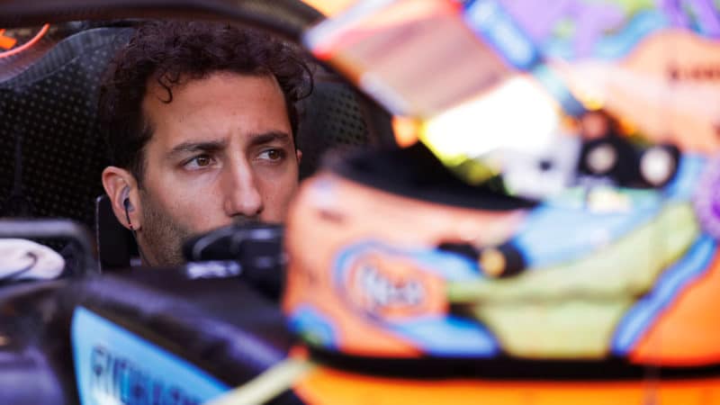 B-McLaren-F1-driver-Daniel-Ricciardo-at-the-2022-Hungarian-GP