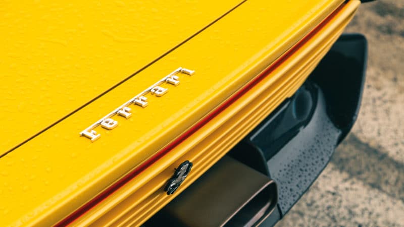 Badges on Ferrari Daytona SP3