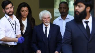 Bernie Ecclestone pleads not guilty to £400m fraud charge in court