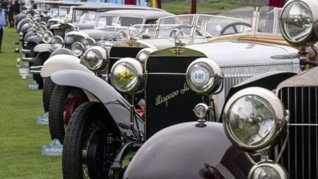 Star cars: the beauty, excitement and tension of Pebble Beach