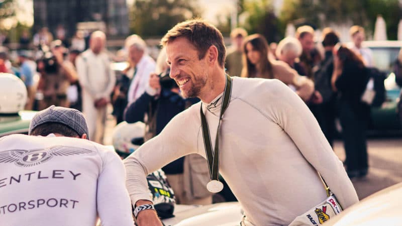 Jenson Button at the Goodwood Revival