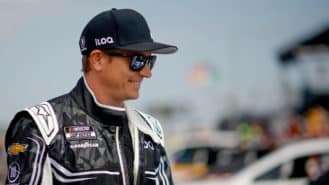 Räikkönen crashes on NASCAR Cup debut after impressive run