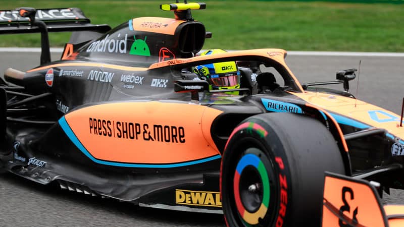 Norris expands on back issues aggravated by current F1 cars