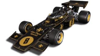 Pocher Lotus 72 model: off the scale detail