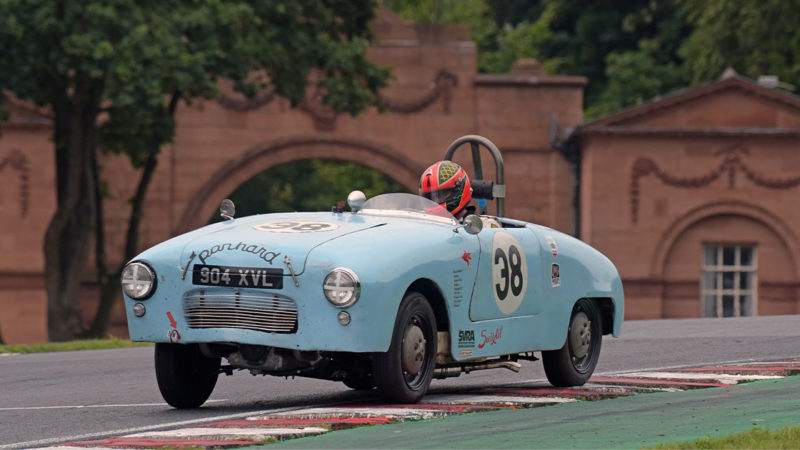 Ryan Morgan’s Panhard Junior Roadster certainly wasn’t the quickest car at Oulton Park, but it was among the most engaging
