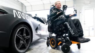 Racing while paralysed: Sam Schmidt’s McLaren controlled by his head