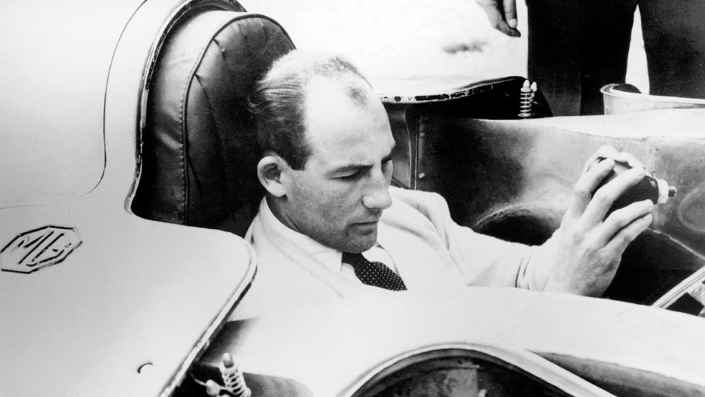 Stirling Moss in the EX181