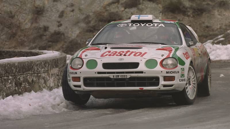 WRC-Toyota-driver-Juha-Kankkunen-at-the-1995-Monte-Carlo-Rally
