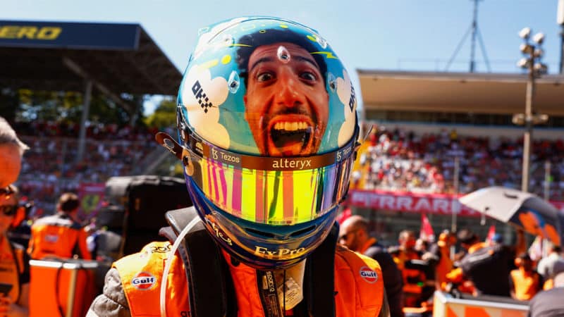 2-McLaren-F1-driver-Daniel-Ricciardo-at-the-2022-Italian-GP-at-Monza