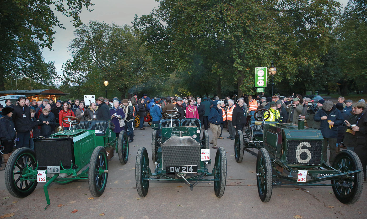 Napiers on the London to Brighton Run in 2013