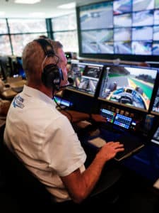 F1 remote operation centre during 2022 Belgian GP