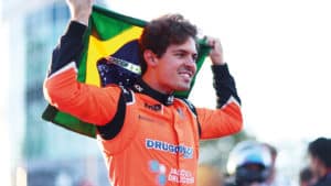 Formula 2 champion Felipe Drugovich