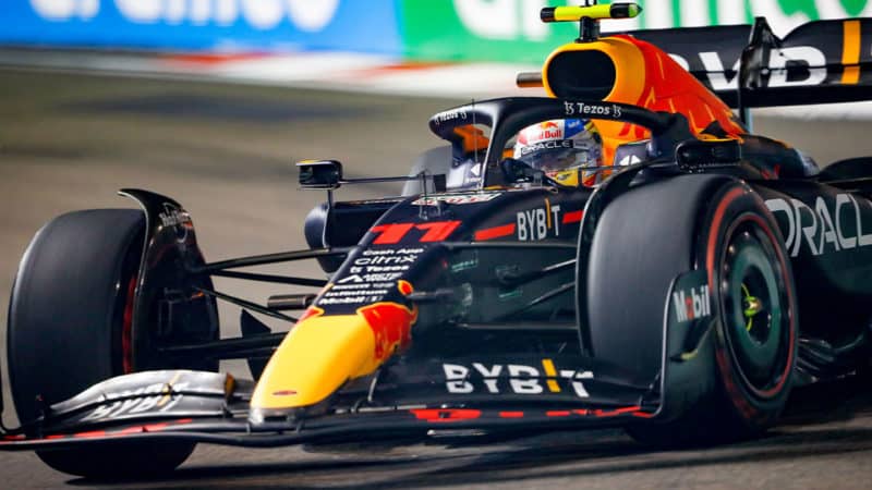 Red-Bull-F1-driver-Sergio-Perez-at-the-2022-SIngapore-GP