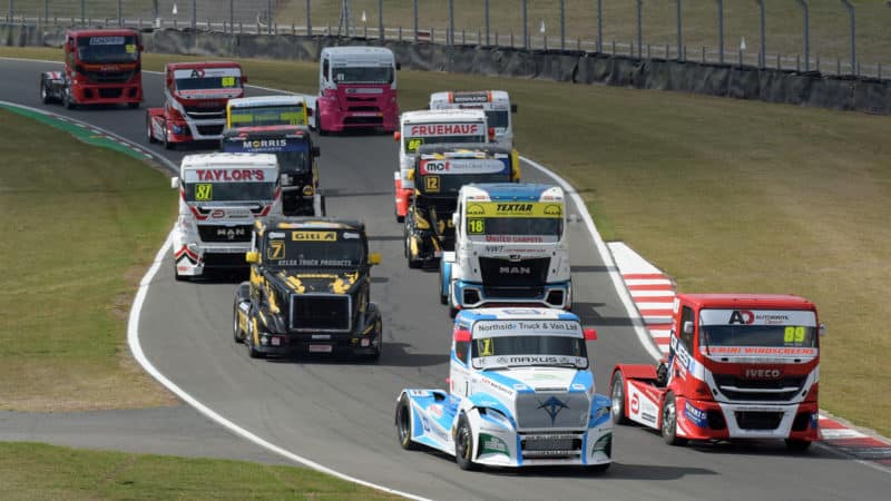 Start of DP Trucks race in 2022