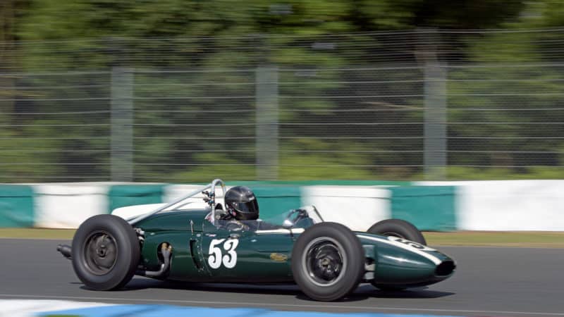 Cooper TS3 of Justin Maeers in the Mallory Park Bob Gerard Memorial Trophy