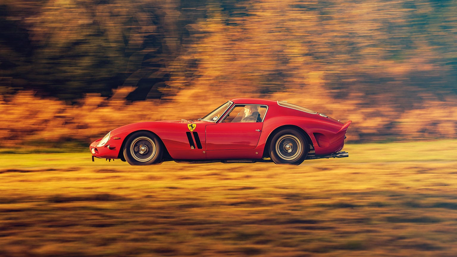 The 250 GTO on the road