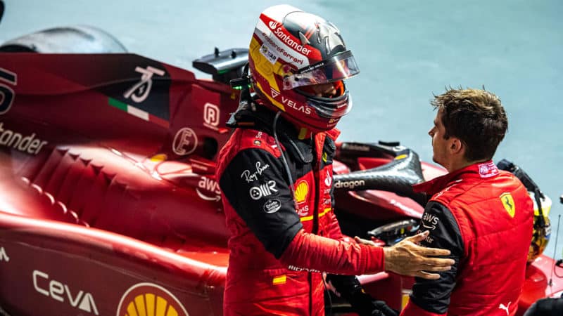 Ferrari-F1-driver-Carlos-Sainz-2-at-the-2022-SIngapore-GP