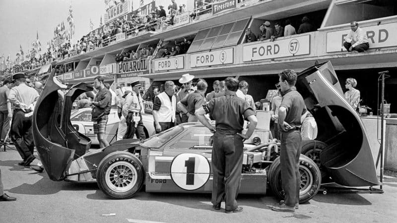 Ford GT40 Mark IV at Le Mans