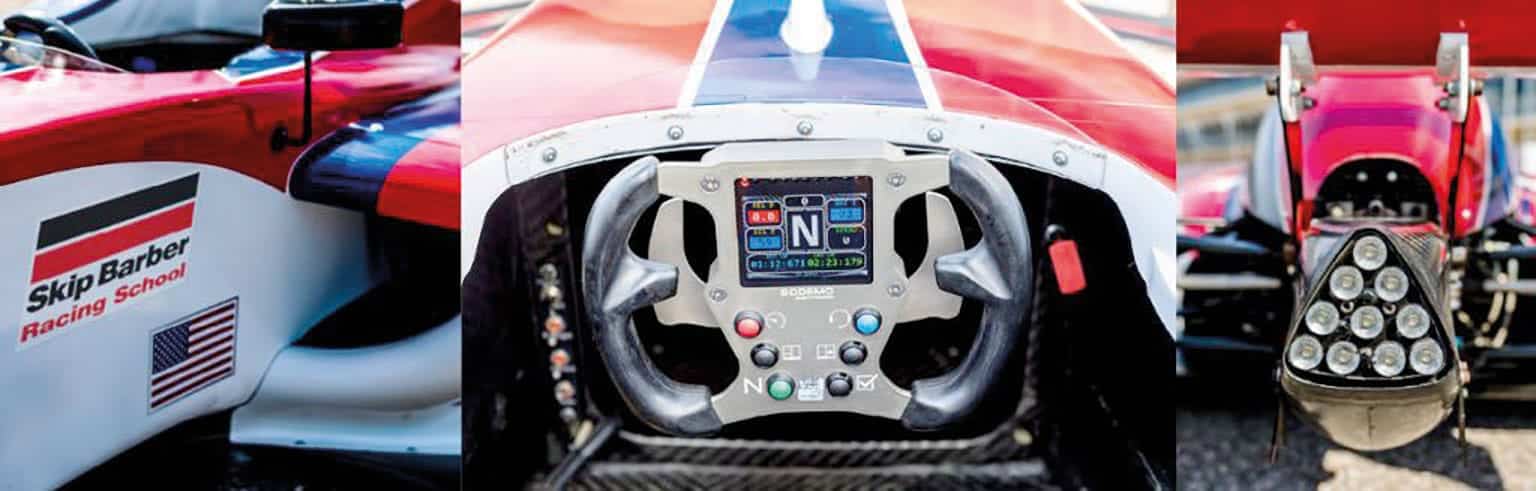 Formula 4 steering wheel