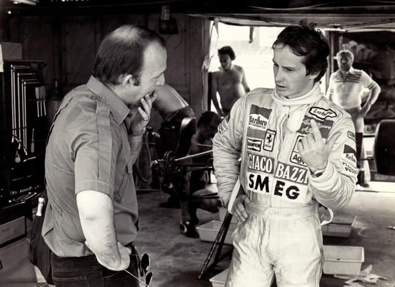 Roebuck, left, interviewed Villeneuve numerous times