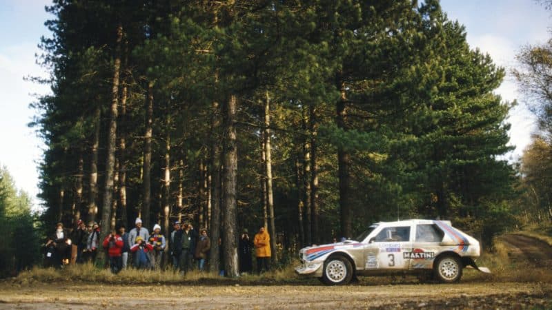 Delta S4, 1985 RAC Rally
