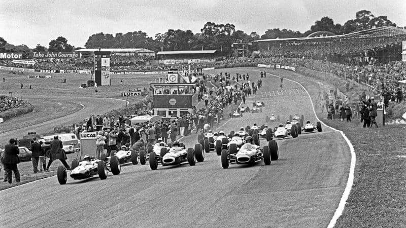 Jim Clark, Graham Hill, Dan Gurney, Grand Prix Of Great Britain