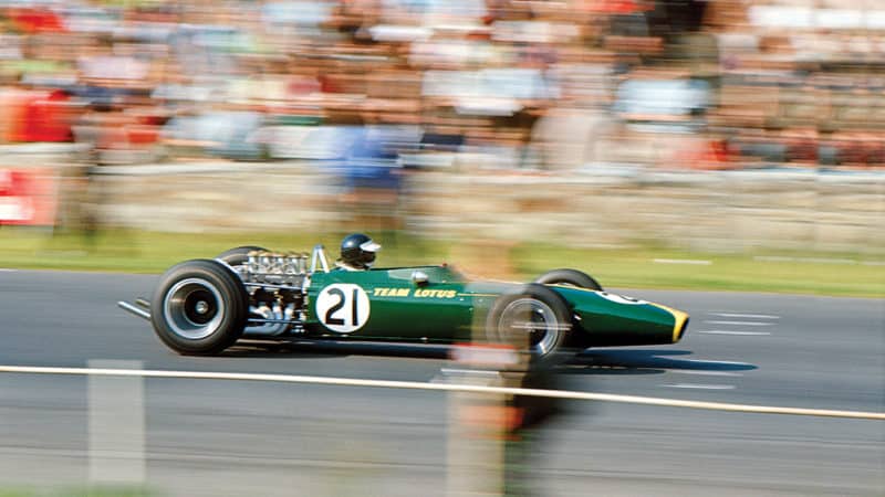 Jim Clark at Spa in 1967