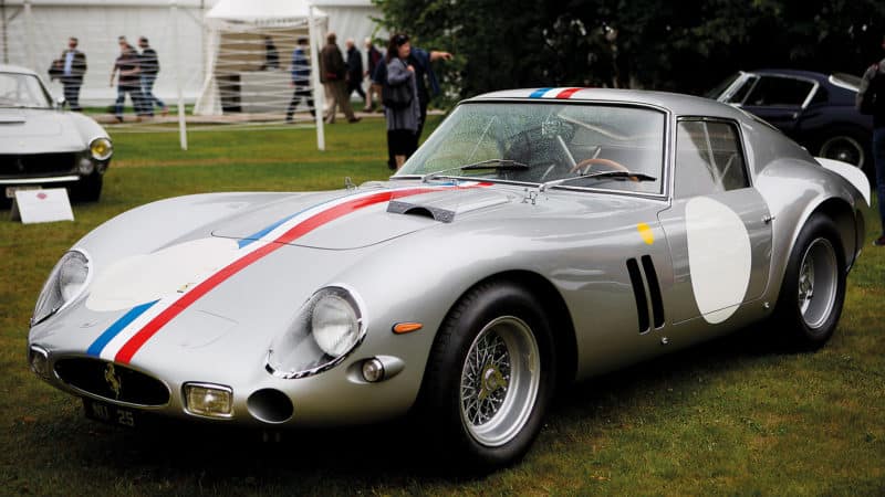 A 1963 250 GTO, sold for £52m