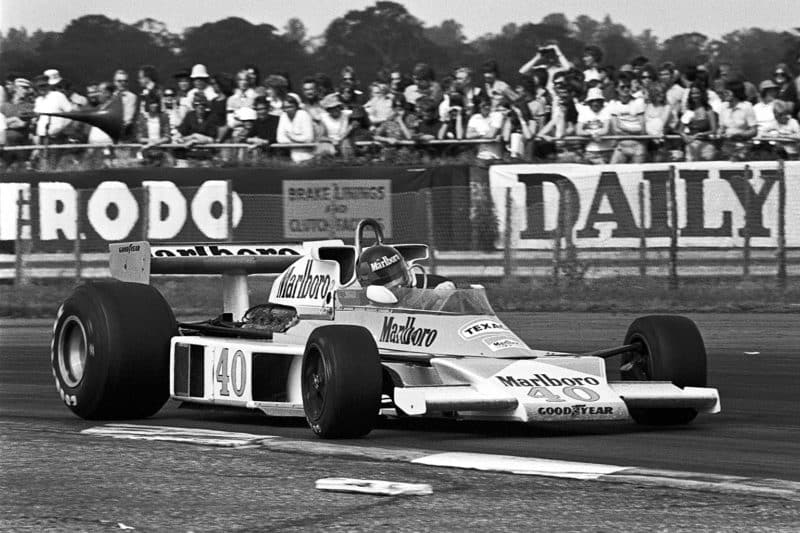 Villeneuve on his F1 debut with McLaren