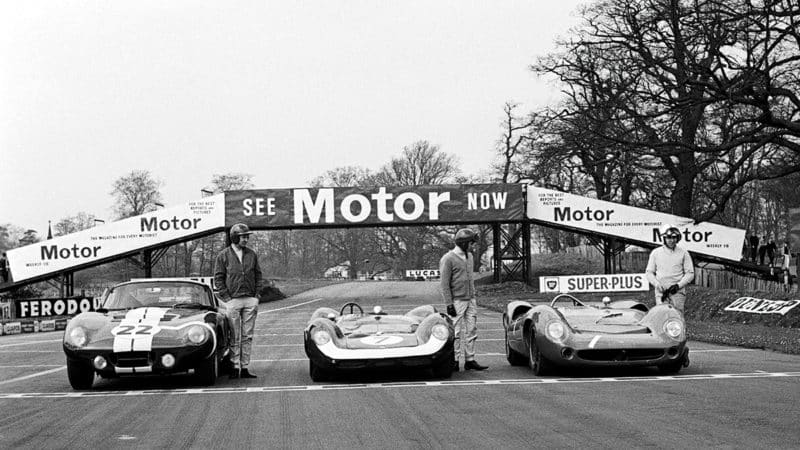 Jack Sears, Jim Clark, John Surtees, Tourist Trophy