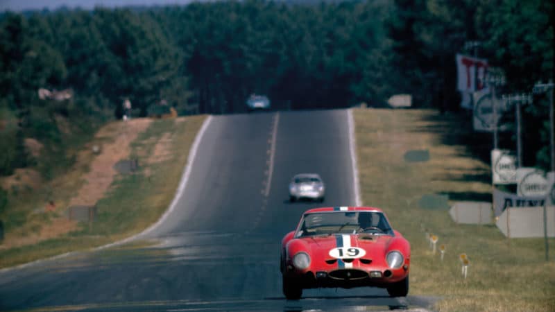 250 GTO No19 finished second at Le Mans 1962, driven by Jean Guichet and Pierre Noblet