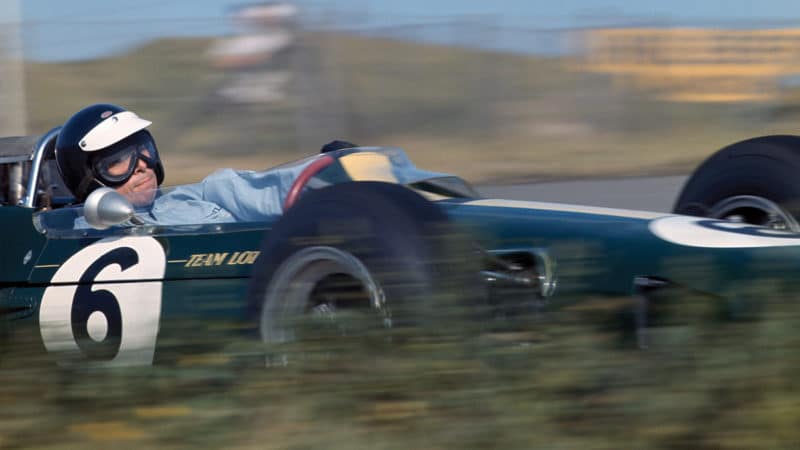 Clark concentrating at Zandvoort