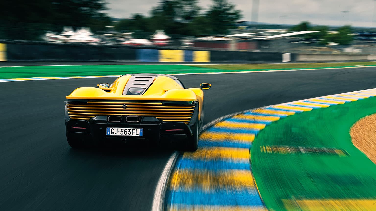 The Daytona SP3 on track at Le Mans