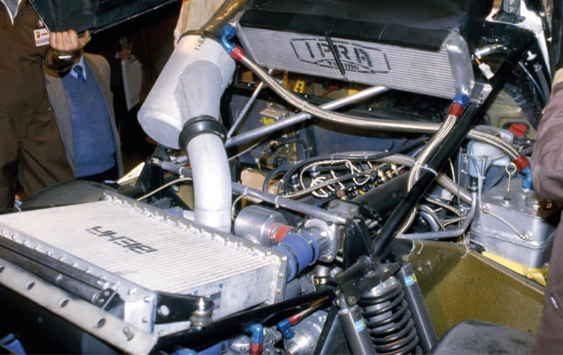 Lancia Delta S4 Engine