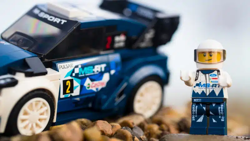 Lego Ford rally car