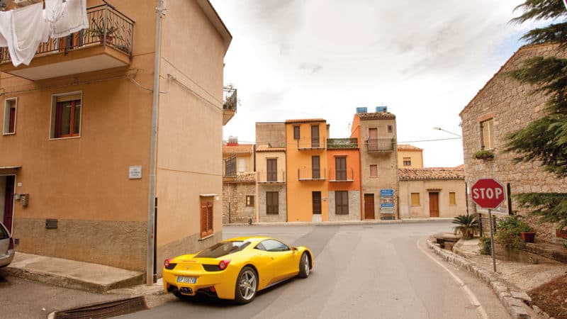 The Collesano Hairpin as it looks today