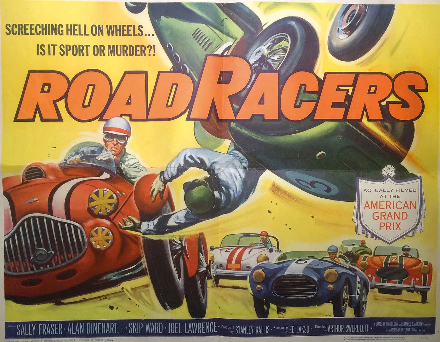 Poster from Road Racers