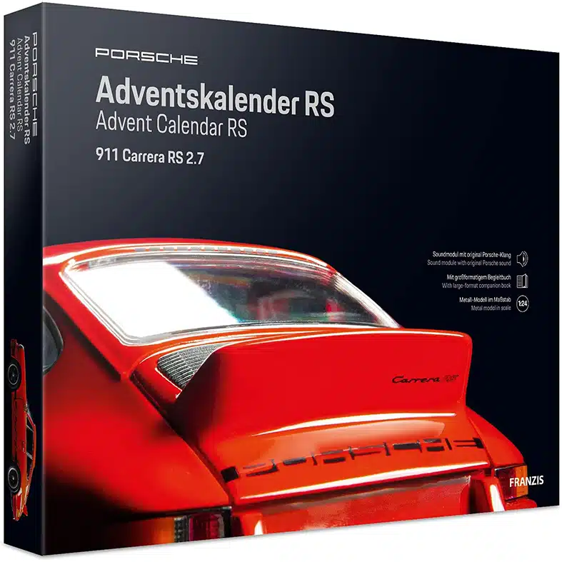 Porsche 911 RS advent calendar