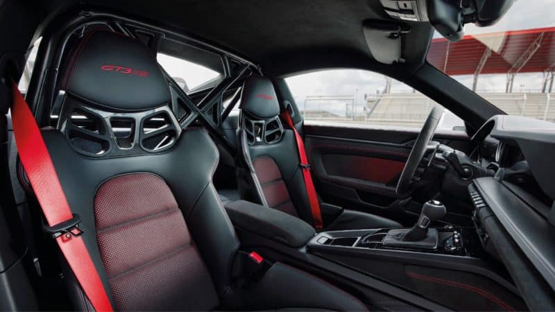 Porsche GT3 RS interior