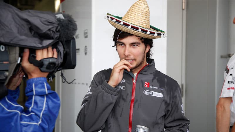 Sauber-driver-Sergio-perez-at-2011-Japanese-GP