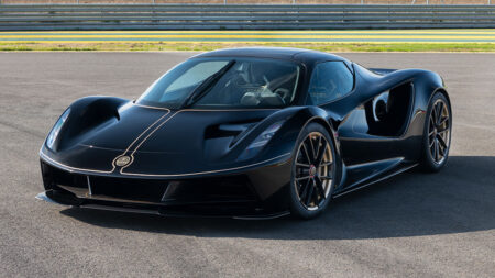 Emerson Fittipaldi launches special edition Lotus Evija hypercar