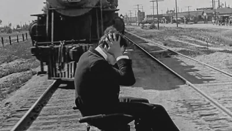 Buster Keaton in Sherlock Jr (1924)