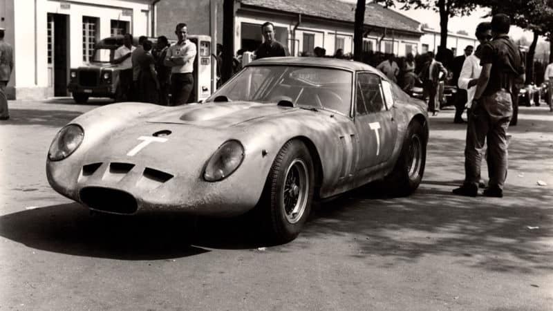 ‘Anteater’ GTO prototype at Monza test, 1961