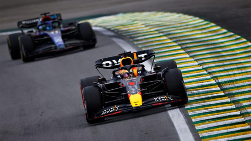2022 Brazilian GP Red Bull Max Verstappen