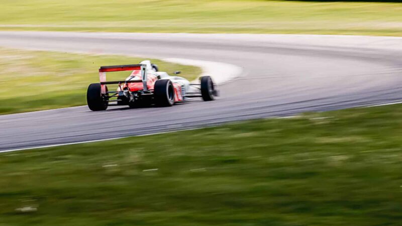 F4 car at Skip Barber Racing School