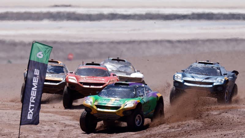 Cars at Extreme E Chile Copper X Prix