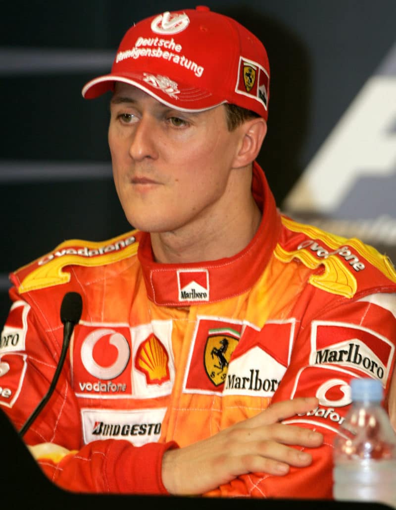 Ferrari F1 driver Michael Schumacher at the 2006 Monaco GP