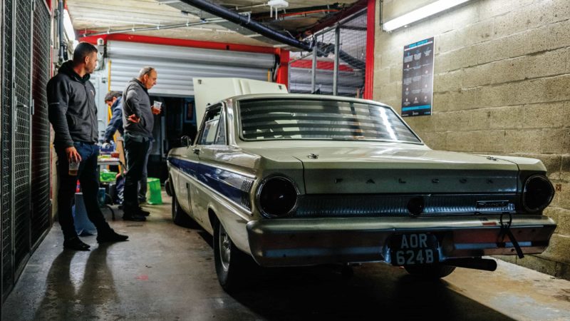 Ford Falcon in the Garage