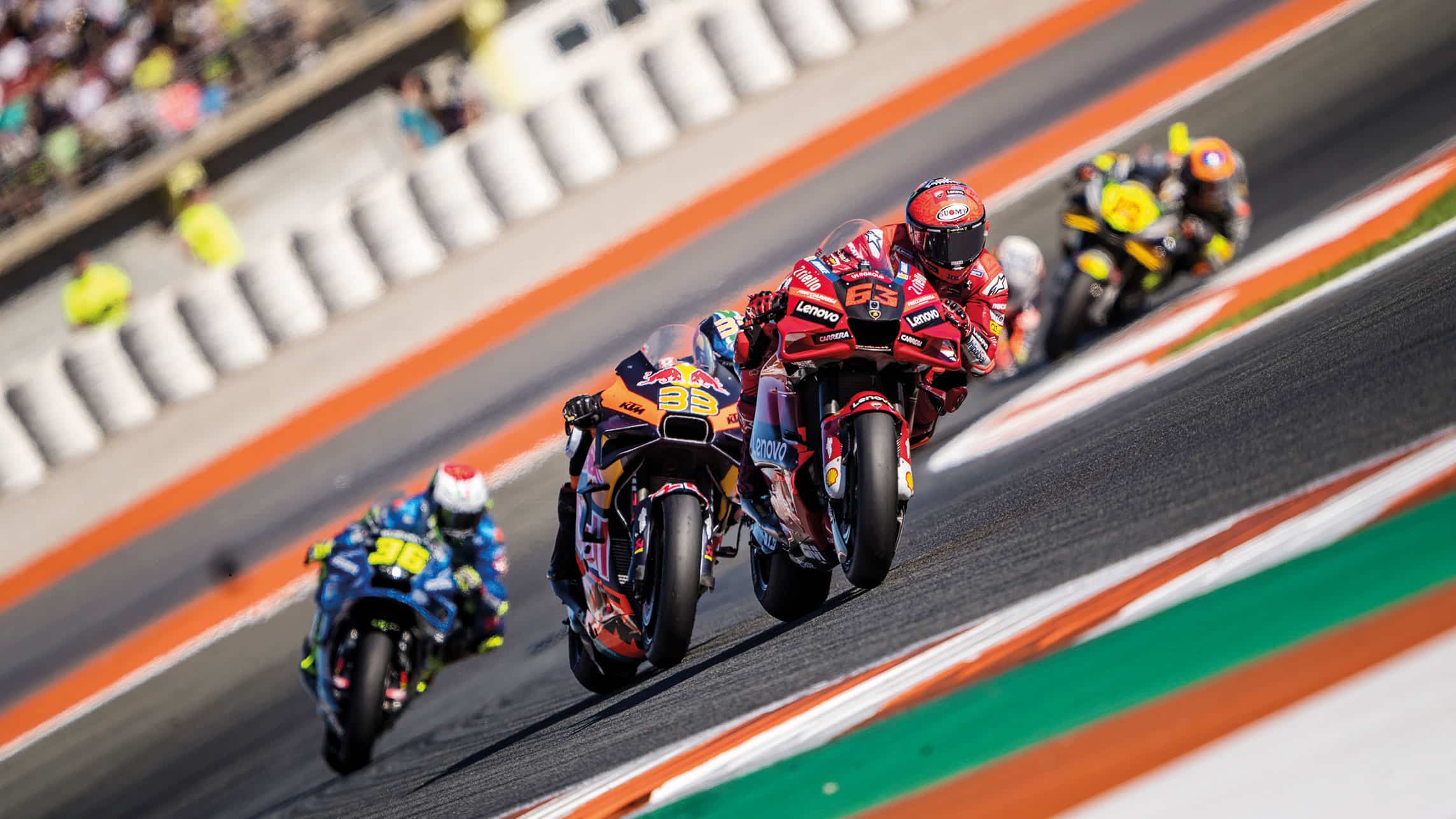 Francesco Bagnaia on track